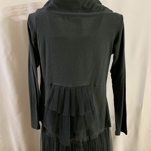 2-Piece Sage Green Knit and Tulle Dress - NWT - Picture 3 of 8